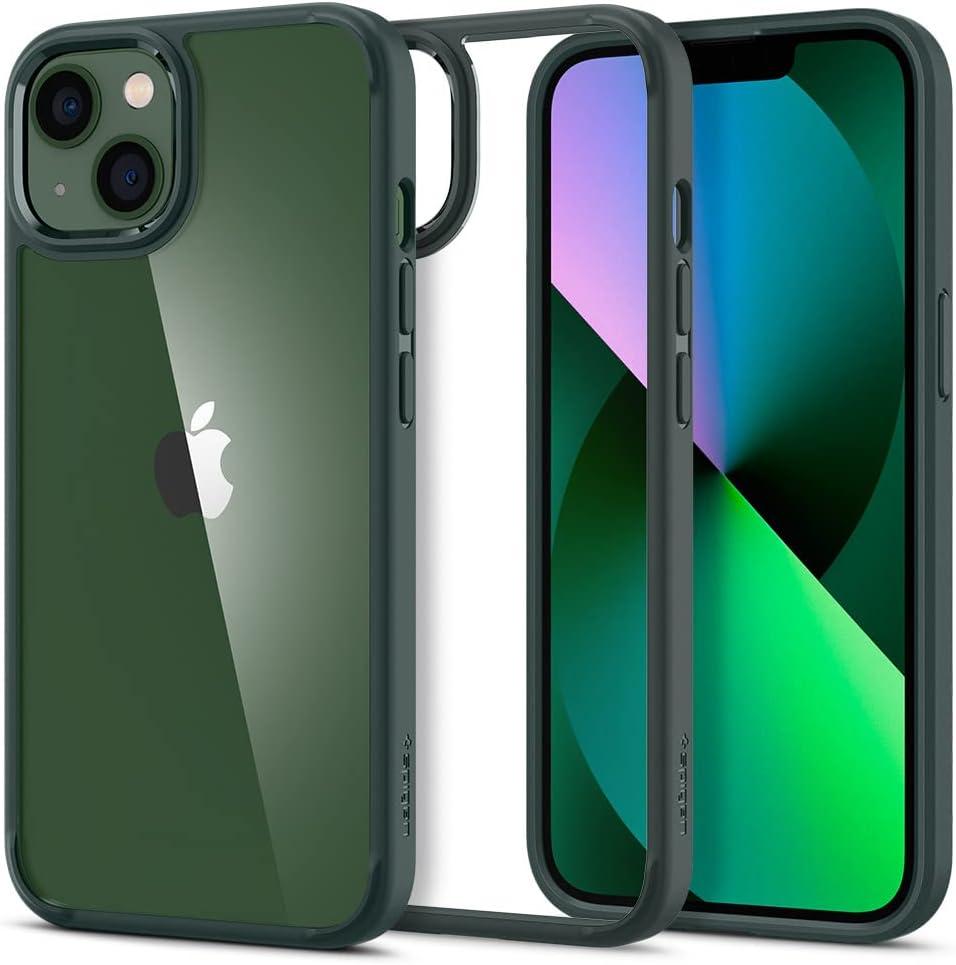 Чохол Spigen для Apple iPhone 13 - Ultra Hybrid, Midnight Green (ACS04562)