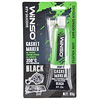 GASKET MAKER BLACK 85g +350 С Високотемпературний 100% силіконовий герметик прокладок професійний чорний