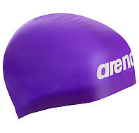 Шапочка для плавания ARENA MOULDED фиолетовая