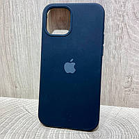 Защитный Чехол на iPhone 12/12 Pro Silicone Case Full Black