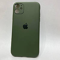 Защитный Чехол на iPhone 11 Original Soft Touch Full Camera Cyprus Green