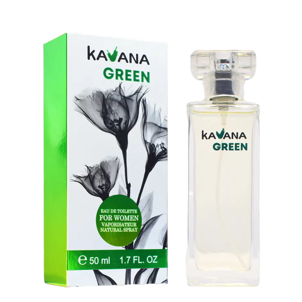 Туалетна вода для жінок Kavana green ТМ Aromat 50 мл