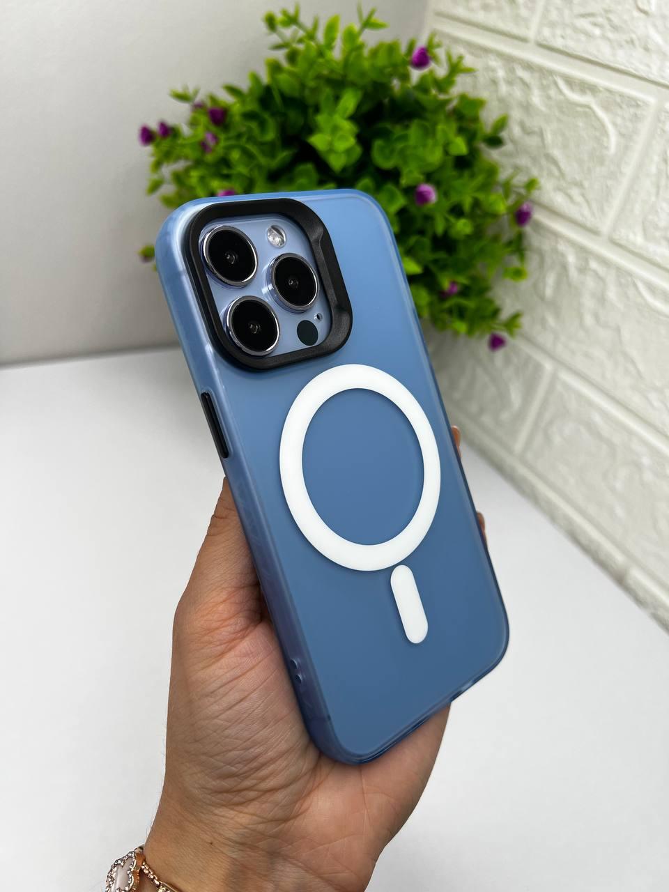 Чохол для IPhone Benks Case with MagSafe Blue