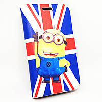 Чехол книжка Flag/Minion для Samsung G350 (Galaxy Star Advance)