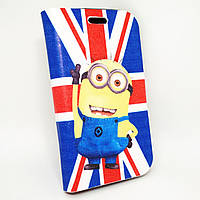 Чехол книжка Flag/Minion для Samsung G360 (Core Prime)