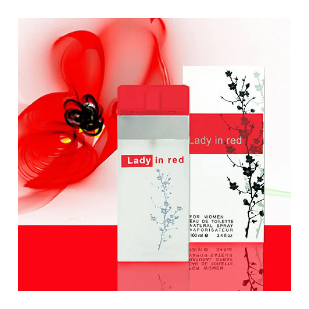 Туалетна вода для жінок Lady in red TM Aromat 100 мл
