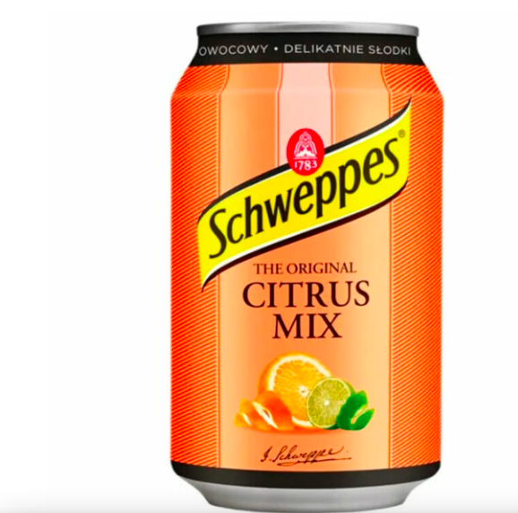Напій Schweppes citrus mix 330 мл., фото 1
