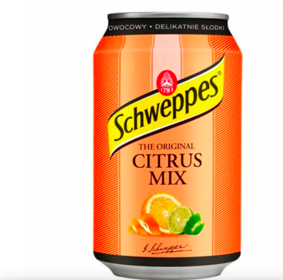 Напиток Schweppes citrus mix 330 мл. - фото 1 - id-p1896324421