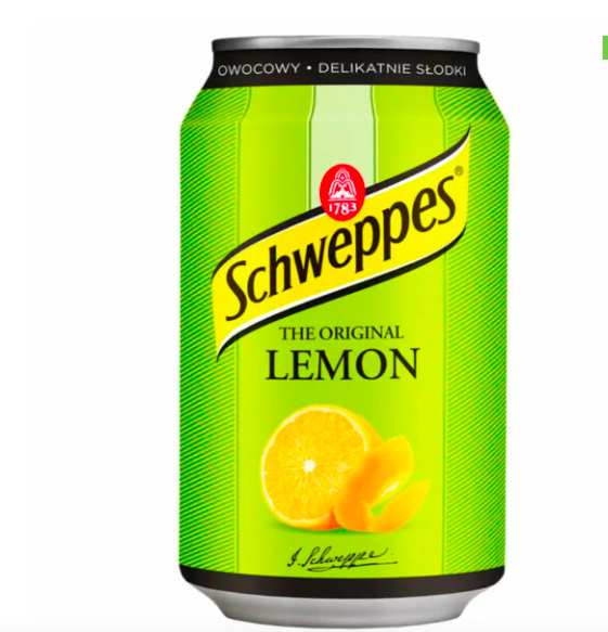 Напій Schweppes lemon 330 мл.
