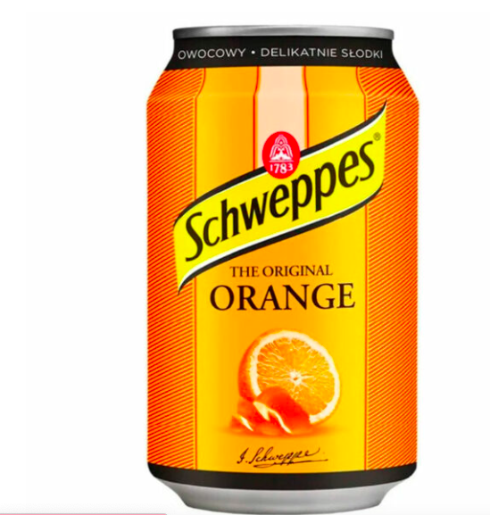 Напиток Schweppes orange 330 мл. - фото 1 - id-p1896326212