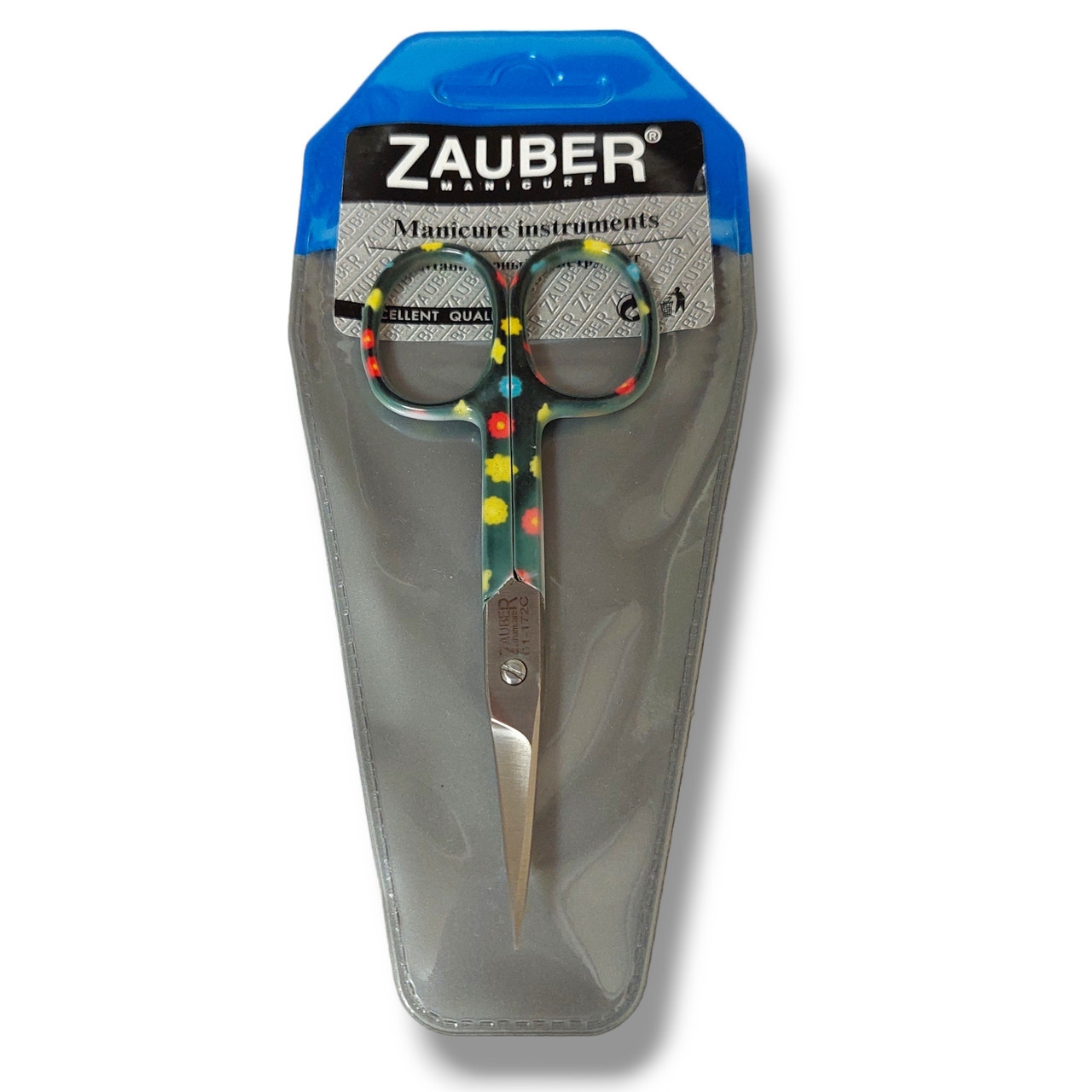 Ножиці для нігтів 25 мм. Zauber вигнуті 01-172С1