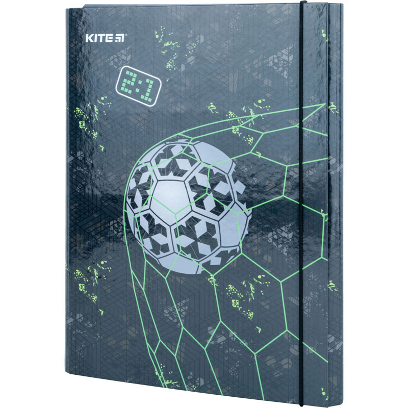 Папка-короб А4 на гумках Kite картон ДЛЯ ТРУДА Goal K22-213-02, фото 1