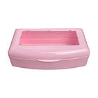 Контейнер для дезинфекції та стерилізації інструментів з підйомним механізмом, рожевий 500 мл., фото 2