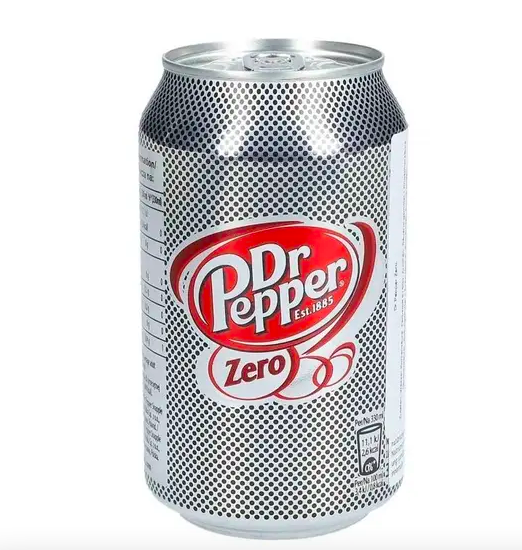 Напиток газированный Dr. Pepper Zero без сахара 330 мл - фото 1 - id-p1896336255