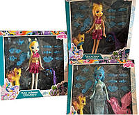 Лялька LJF14 Dream Horse, набір лялечка з конячкою, поні, єдинорогом, з аксесуарами, іграшка для дівчаток