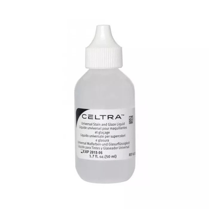 Celtra Universal Stain and Glaze Рідина для кераміки та глазурі 50 мл, фото 1