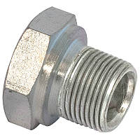 Пробка, в корпус, с наружным шестигранником NPT папа 1/8" - 27 NPT M