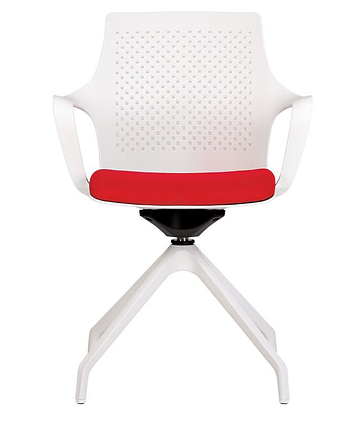 Крісло для очікування Gemina white SWG PL68W-4S ТМ Новий Стиль, фото 3