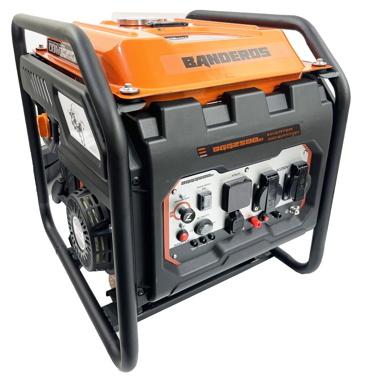 Бензиновый инверторный генератор 2.5 кВт BANDEROS BGG2500io: продажа ...