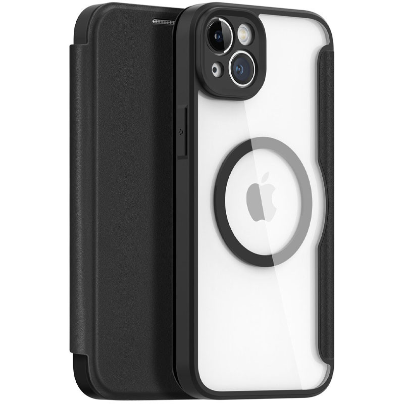 Чохол-книжка Dux Ducis Skin X Pro with MagSafe для Apple iPhone 14 / 13 (6.1") Black, фото 1