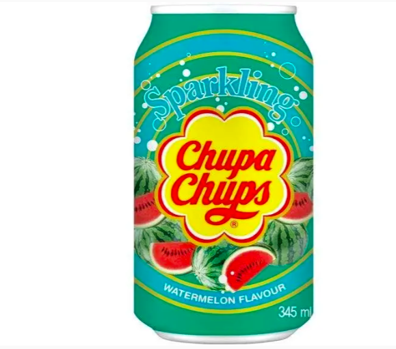Газований напій Chupa Chups Watermelon 345 мл