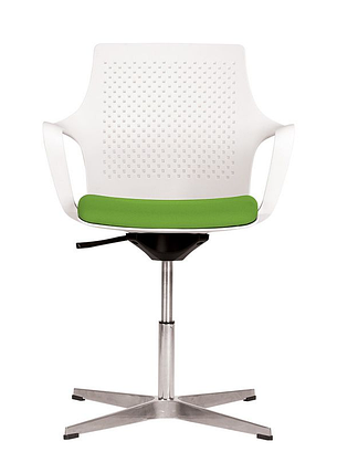 Крісло для очікування Gemina white SWG CROSS ТМ Новий Стиль, фото 4