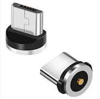 Конектор магнітний, головка microUSB на магнітний кабель