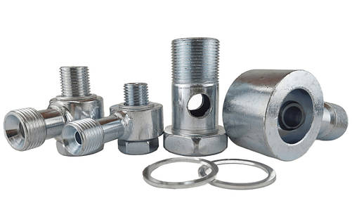 その他 MUZO Штуцер угловой типа Банджо ДУ16 с резьбой подключения M20x1