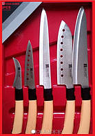 Набор ножей качественных 5 в 1. Комплект ножей 5шт нержавеющая сталь