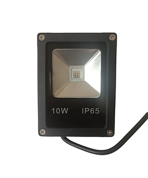 Ультрафіолетовий UV світлодіодний прожектор 10 W 220 В 395nm Код.52615, фото 3
