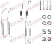 Комплект принадлежностей, тормозная колодка Quick Brake 105-0701