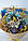 Букет гортензія з евкаліптом сушений натуральний H54см, фото 8