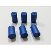 Резинка силиконовая цилиндр синяя 20 * 12мм (абразивность средняя)
