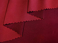 Ткань Шелк Армани двухцветный, темно-красный с бордовым