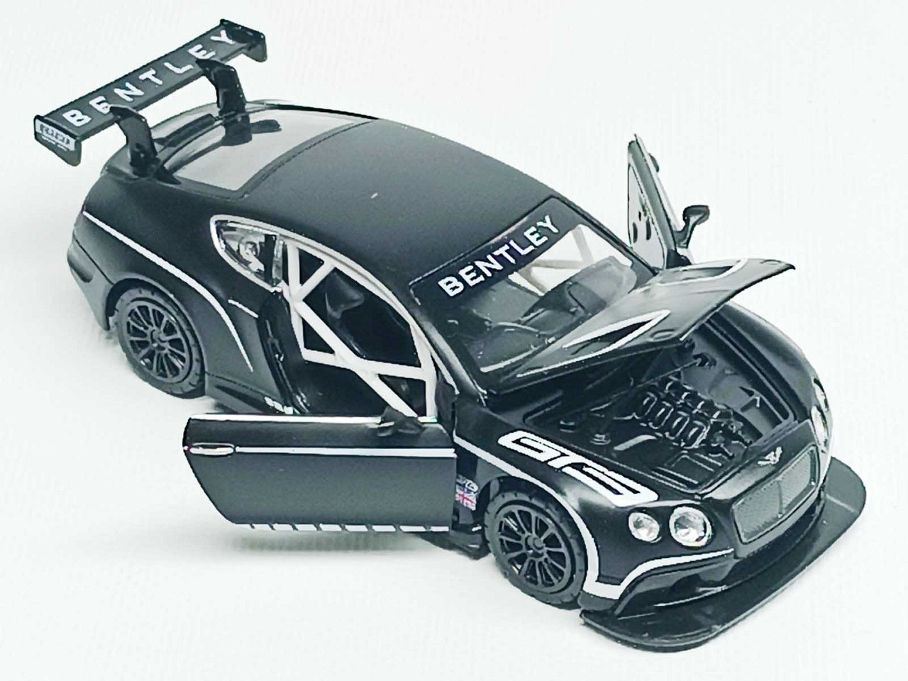 Машина Автопром "Bentley Continental GT3" чорна 68353