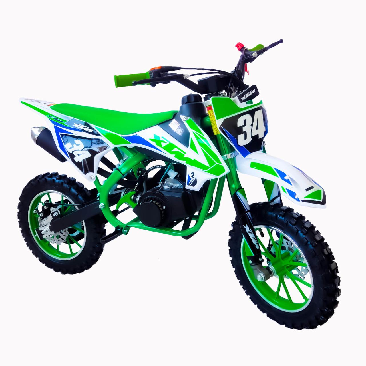 Питбайк XTM 50cc Зеленый