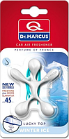 Автомобильный ароматизатор на обдув Dr Marcus lucky top (человечек), Winter Ice