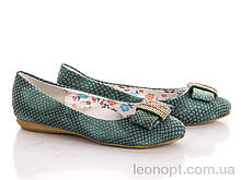 Балетки для дівчаток "Style-baby-Clibee" N3861 green