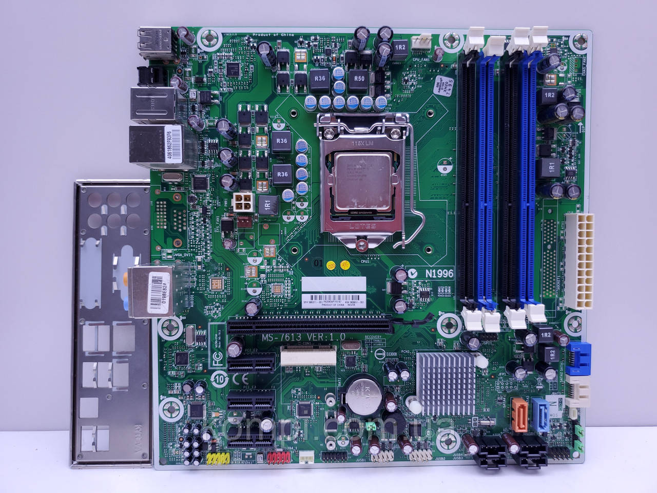 Материнська плата MSI MS-7613 (+I5 750,Socket 1156,DDR3,б/у)