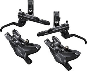 Комплект гідравлічних гальм SHIMANO M6100 без роторів