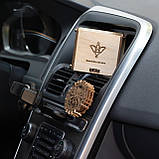 Ароматизатор на дефлектор в авто "Відьмак" ручної роботи, 6 см., фото 2