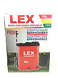 Обприскувач акумуляторний LEX 12 А/год LES-16, фото 7