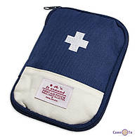 Аптечка-органайзер Синя, похідна First-Aid Pouch 15х11 см