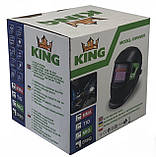 Маска зварювальника King KNWM01, фото 4
