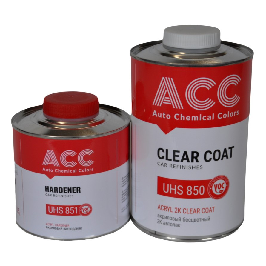Акриловий лак ACC 850 Anti Scratch UHS 1 л (із затвердником 0.5 л), фото 1