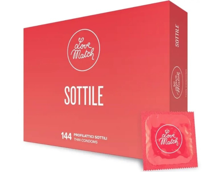 Ультратонкі презервативи Love Match — Sottile (по 1 шт.)