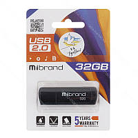 USB флешка Mibrand Grizzly 32Гб, чорна