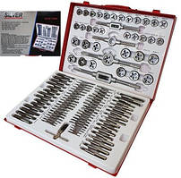 Набір мітчиків та плашок 110 шт Silver M2 - M18 Silver(Silver10290)