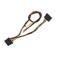 Перехідник живлення MOLEX + SATA під пайку 4pin