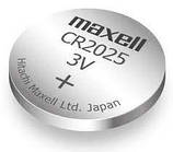 Батарейка Maxell CR2025 3V Lithium